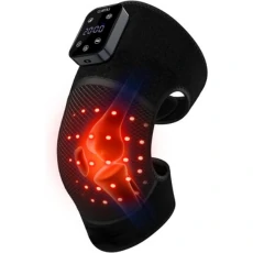 massageador para joelhos com terapia de luz 