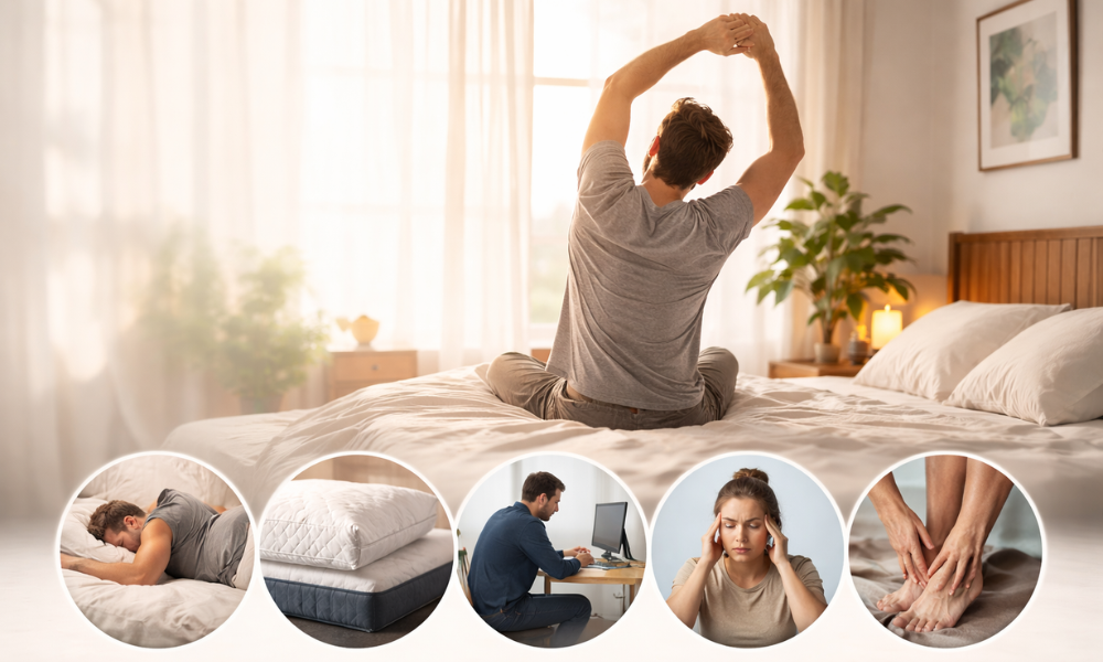 Acordar com o corpo dolorido: causas e soluções práticas